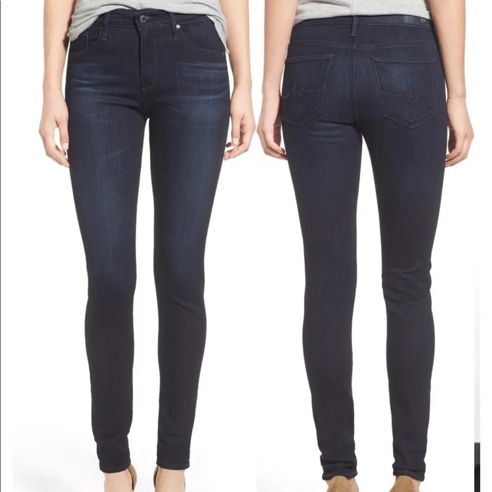 AG Farrah High Waist Skinny Jeans